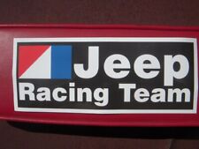 AMC Jeep Racing Team NOS bumper sticker CJ5 CJ7 Wagoneer J10 J20 picture