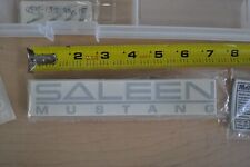   SILVER SALEEN MUSTANG  decal oem orig sa picture