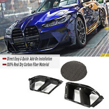 CARBON FIBER Front Air Inlet Duct Vent Replace For 2021Up BMW G80 M3 G82 G83 M4 picture