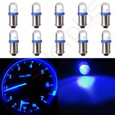 10X BA9S Xenon Blue LED Lamp Instrument Cluster Panel Dash Light Bulbs For Ford picture