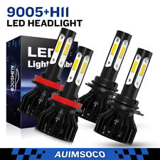 9005 H11 LED Headlight High Low Beam Bulbs Kit For 2011 2012-2020 Ram 1500 White picture