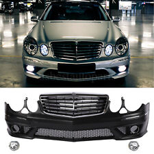 Amg Style Front Bumper Kit W/Grill W/Fog lights for Mercedes Benz E-Class 03-09 picture