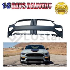 Front Bumper Cover W/ Tow Hook Holes Fits 2018-2021 Ford Mustang JR3Z17D957CAPTM picture