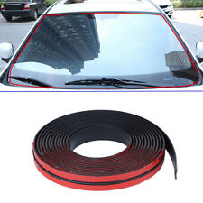 1*Car Windshield Roof Seal Noise Insulation Rubber Strip Sticker Red Accessories picture