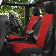 Neoprene Front Set Waterproof Custom Fit Seat Covers 2007-2018 Jeep Wrangler JK picture