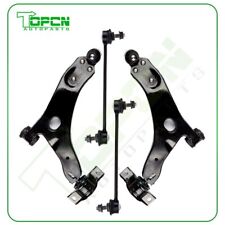 4Pcs Front Lower Control Arm with Ball Joints Sway Bar For 2004-2010 Ford Focus picture