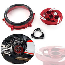 For Ducati Panigale 1199 1299 959 R S 2012-2020 Clutch Cover Protector Guard Red picture