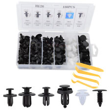 100x Clip Bumper Hood Fender Retainer +4 Tools for 6mm 8mm 10mm 8.5mm 7.6mm Hole picture