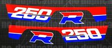 1986 86' 87' 1987 TRX 250R ATV 2pc REAR Decals Stickers Fourtrax Graphics picture
