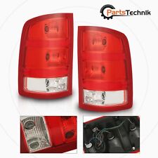 Pair Tail Lights Lamps w/ Bulbs Fit For GMC Sierra 2007-2013 1500 2500 3500HD picture