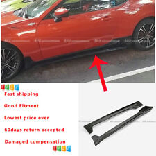 New 2pcs TRD side skirts addon for Toyota ft86 gt86 frs BRZ carbon fiber bodykit picture