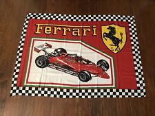 Ferrari Sign Banner Flag 4’ ft by 3’ ft Vintage picture