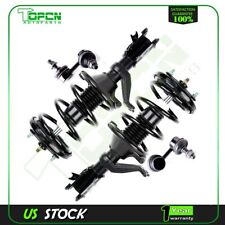 For 2001-2005 Honda Civic Front Strut & Coil Spring Sway Bar Link 4pc Kit picture