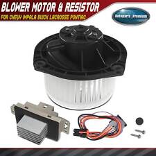 HVAC Heater Blower Motor & Resistor Kit for Chevy Impala Buick LaCrosse Pontiac picture