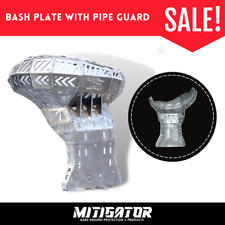 Bash Plate with Pipe Guard  Ktm 2019-2023 EXC XC SX XC-W 250/300 TPI SILVER picture
