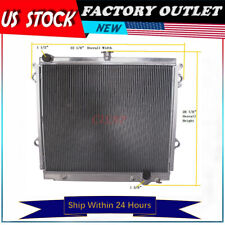 2Rows All Aluminum Radiator For Lexus LX570/Toyota Land Cruiser 2008-2018 AT/MT picture