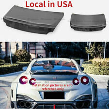 For 08-16 Nissan R35 GTR AS-Style Carbon Fiber Rear Trunk Boot Lid Kit Bodykits picture