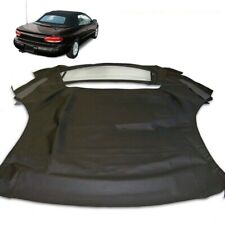 Chrysler Sebring Convertible Top & Heated Glass window Black Sailcloth 96-06 picture