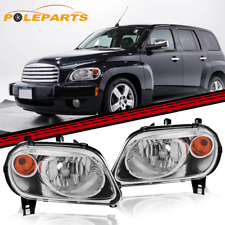 For 2006-2011 Chevy HHR Chrome Housing Headlights Headlamps LH + RH GM2502262 picture