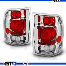 Altezza Style Chrome Red Rear Brake Tail Lights Pair for 1998-2000 Ford Ranger picture