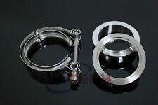 2.5'' Inch Stainless Steel V-Band Flange & Clamp Kit for Turbo Exhaust Pipe picture