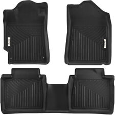 OEDRO Car Floor Mat Liner for 2007-2011 Toyota Camry 3D Molded TPE Rubber Carpet picture