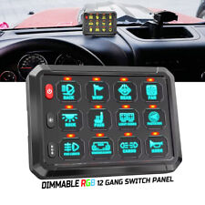 COLIGHT 12 Gang RGB Switch Panel System LED Light Bar Electronic Relay System picture