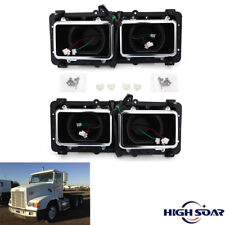 Fit 1989-2003 2002 Freightliner FLD 112 120 Pair Headlight Housing Base LH RH picture