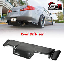 For Fairlady 350z Z33 Infiniti G35 Coupe TS Rear Diffuser FRP Splitter JDM parts picture