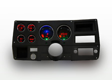 1973-1987 Chevy Truck Digital Dash Panel Red LED Gauges By Intellitronix DP6004R picture