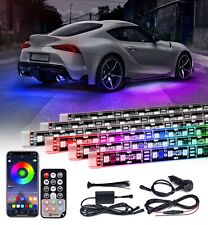 Xprite 6pcs RGB LED Neon Strip Lights Dreamcolor Underglow LED Kit Dancing Music picture