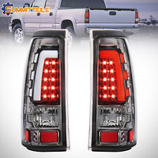 Chrome LED Tail Lights FOR 1999-06 Chevy Silverado 1999-02 GMC Sierra 1500 2500 picture