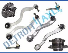 New 8pc Front Lower Control Arm + Wheel Hub & Bearings for 760Li w/ ABS 5 Bolts picture