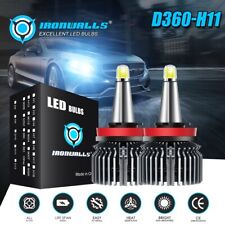 8-sides 9005 H11 H7 9006 H1 LED Headlight Bulbs High Low Beam Bright White 6500K picture