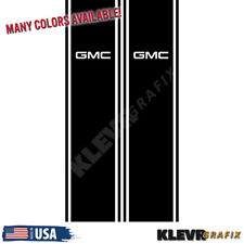 Universal Truck Rear Vertical Bed Stripes For GMC Sierra Vinyl Decal Graphics picture