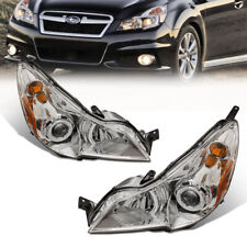 Pair Projector Headlight Front Lamps Clear For 2010-2014 Subaru Legacy Outback picture