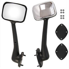 For Freightliner Cascadia 2008-2016 Chrome Hood Mirror Left+Right Side Pair picture