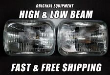 OE Front Halogen Headlight Bulb For Dodge Ramcharger 1981-1993 Low & High x2 picture