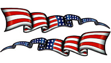 Waving American Flag Stripes Pairs picture