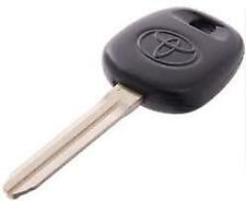 New Toyota Replacement Uncut 4D-67 Transponder Chip Ignition Key Blade TOY44 DOT picture