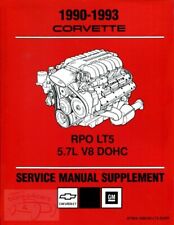 CORVETTE ZR1 LT5 SHOP MANUAL CHEVROLET SERVICE REPAIR ENGINE picture