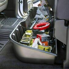 Black Underseat Storage Box for 07-18 Chevy Silverado 07-19 GMC Sierra CREW CAB picture