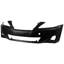 Front Bumper Cover For 2011-2013 Lexus IS250 w/ fog lamp holes IS350 Primed picture