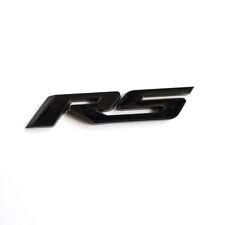 1x Red RS Emblem Badge Sticker 3D For series All Black picture