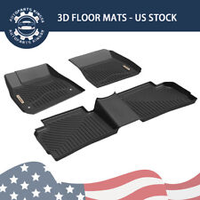 Floor Mats Floor Liners for 2016-2023 Chevrolet Malibu 1st & 2nd Row All Weather picture