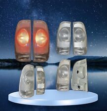 All Clear 1997-2003 Ford F150 1999-2007 F250 F350 Superduty Tail Lights Pair New picture