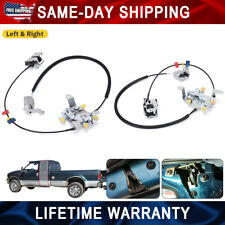 L&R Rear Door Latch Lock Cable Extended Cab For 99-07 Ford F250 F350 Super Duty picture