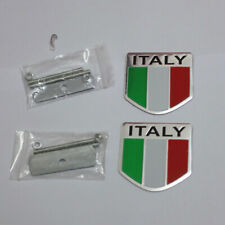 2x ITA LY Flag Grille Badge Emblem Metal 3D Sports Edition Hybrid Hatchback Type picture