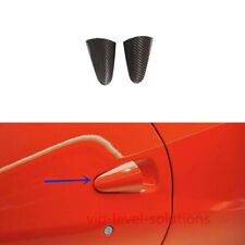 For Ferrari 458 2010-2015 2X Carbon Fiber Outer Door Handle Trim picture