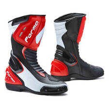 motorcycle boots | Forma Freccia sports red track riding street tech gear picture